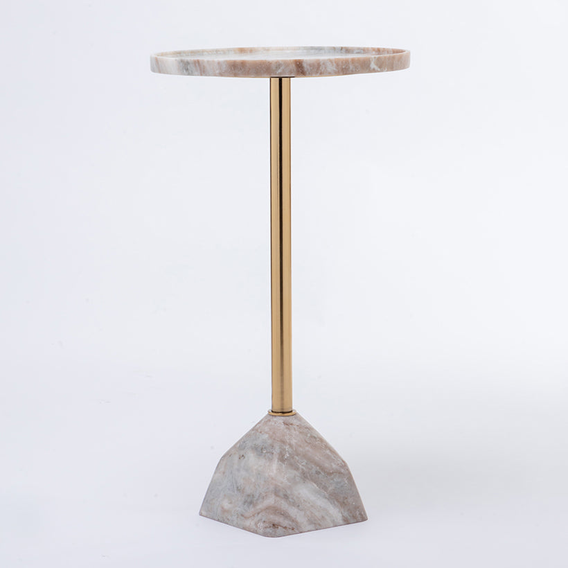 MARBLE COLUMN LUXE TABLE