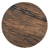 INVERTED WOOD AND IRON SIDE TABLE Philbee Interiors 