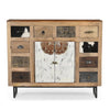 COWHIDE PATCHWORK CHEST OF DRAWERS Philbee Interiors 