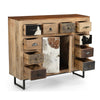 COWHIDE PATCHWORK CHEST OF DRAWERS Philbee Interiors 
