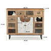 COWHIDE PATCHWORK CHEST OF DRAWERS Philbee Interiors 