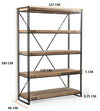 EXPEDITION INDUSTRIAL BOOKCASE Philbee Interiors 