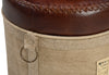 CYLINDRICAL CHATEAU OTTOMAN Philbee Interiors 