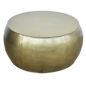 BRASS LOOK HAMMERED COFFEE TABLE Coffee table Philbee Interiors 