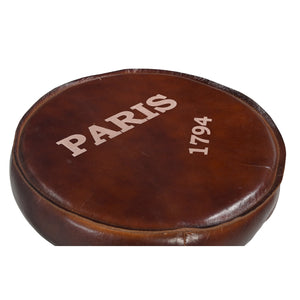 INDUSTRIAL PARIS WIND UP CAST IRON BAR STOOL Philbee Interiors 