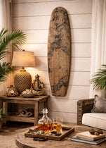 OLA HARDWOOD SURFBOARD WALL ART WALL ART Philbee Interiors 