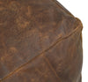 VINTAGE LEATHER OTTOMAN Philbee Interiors 