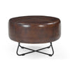BOLERO LEATHER COFFEE TABLE/OTTOMAN Philbee Interiors 
