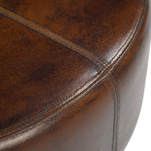 BOLERO LEATHER COFFEE TABLE/OTTOMAN Ottomans Philbee Interiors 