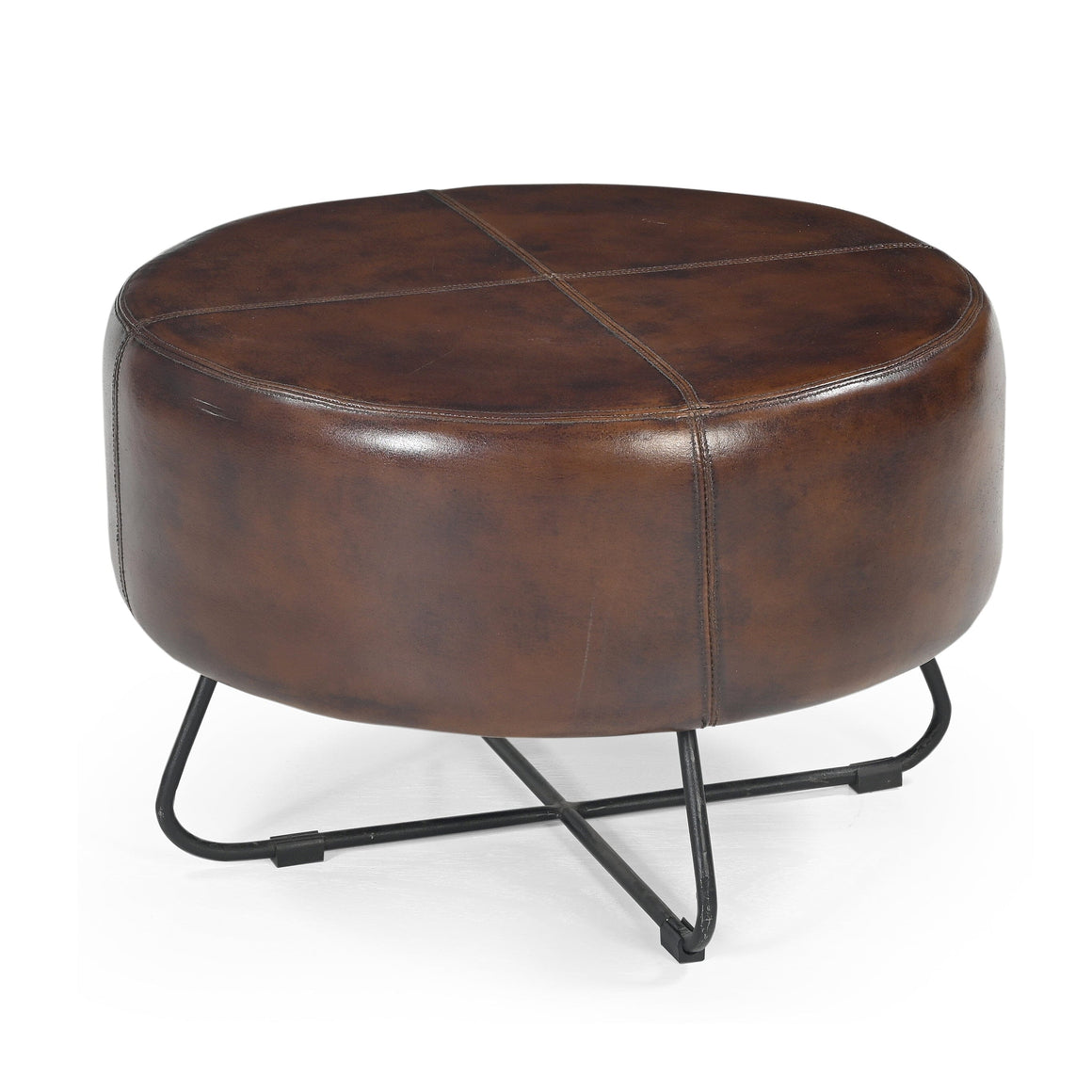 BOLERO LEATHER COFFEE TABLE/OTTOMAN Ottomans Philbee Interiors 