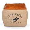 CHARLESTON POLO SQUARE OTTOMAN Philbee Interiors 