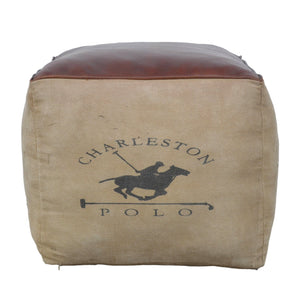 CHARLESTON POLO SQUARE OTTOMAN Philbee Interiors 