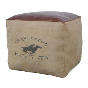 CHARLESTON POLO SQUARE OTTOMAN Philbee Interiors 