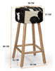 COWHIDE BAR STOOL Philbee Interiors 
