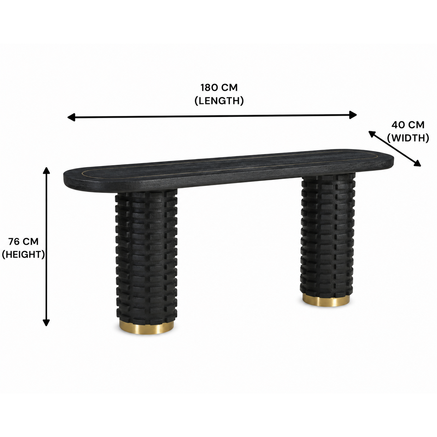 ARCADIA DUAL-PILLAR CONSOLE