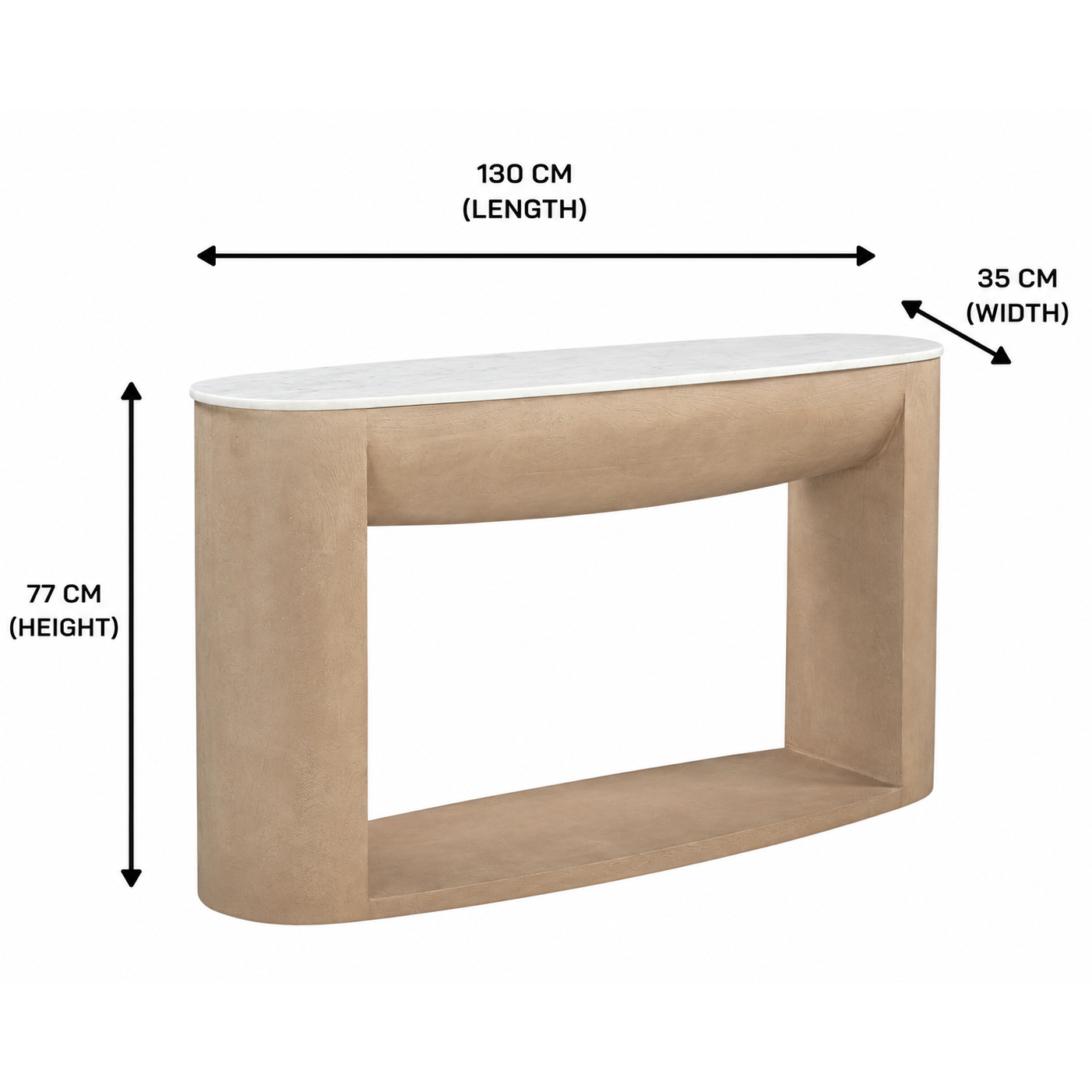MARBLE SUMMIT ARC CONSOLE
