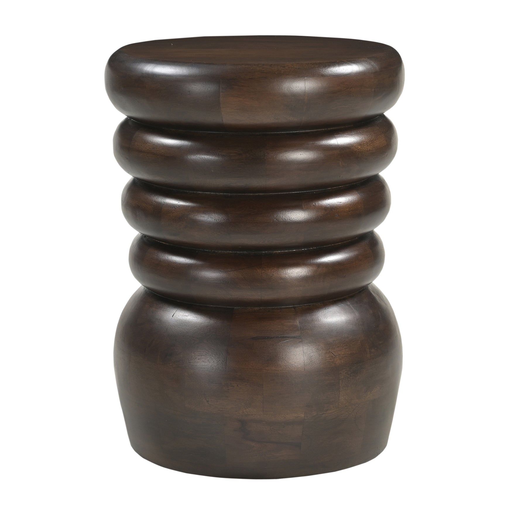 MANGO TIMBER STRATA SIDE TABLE