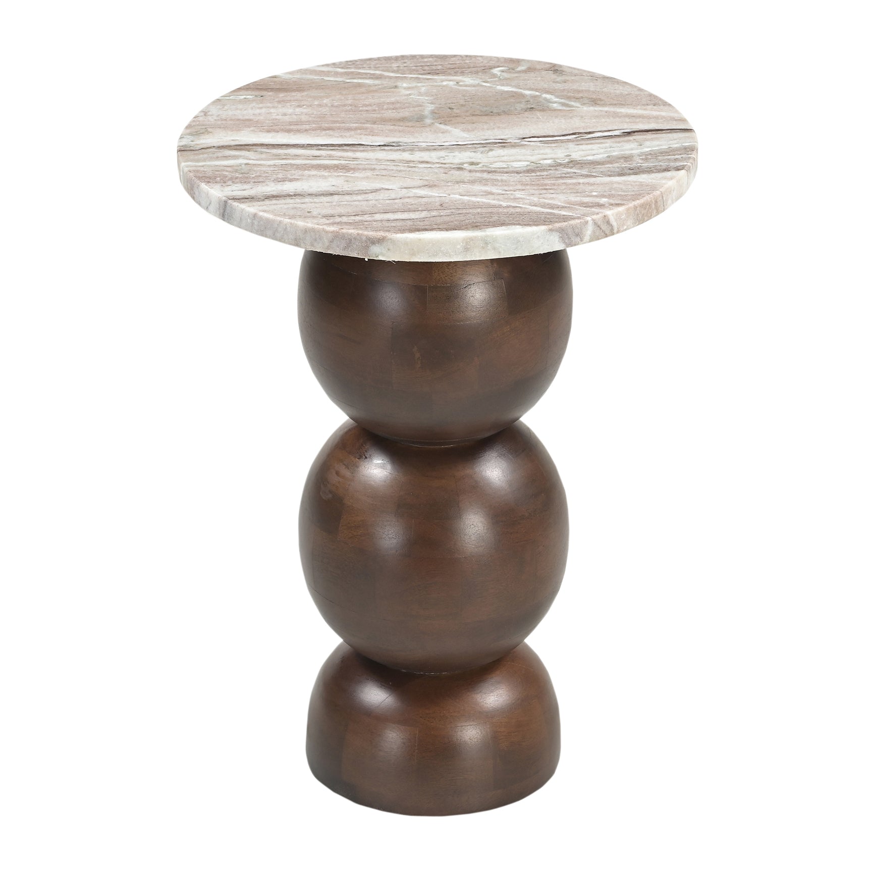 MARBLE SUMMIT ORB SIDE TABLE