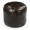 GENUINE LEATHER MOROCCAN OTTOMAN Ottomans Philbee Interiors 