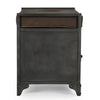 SMALL HAND MADE LOCKER BENCH WITH GENUINE LEATHER Cabinets & Storage Philbee Interiors 