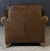 RIVERINA HAND MADE COWHIDE AND GENUINE LEATHER ARM CHAIR Furniture Philbee Interiors 