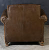 RIVERINA HAND MADE COWHIDE AND GENUINE LEATHER ARM CHAIR Furniture Philbee Interiors 