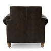 RIVERINA HAND MADE COWHIDE AND GENUINE LEATHER ARM CHAIR Furniture Philbee Interiors 