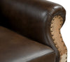 RIVERINA HAND MADE COWHIDE AND GENUINE LEATHER ARM CHAIR Furniture Philbee Interiors 