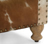RIVERINA HAND MADE COWHIDE AND GENUINE LEATHER ARM CHAIR Furniture Philbee Interiors 