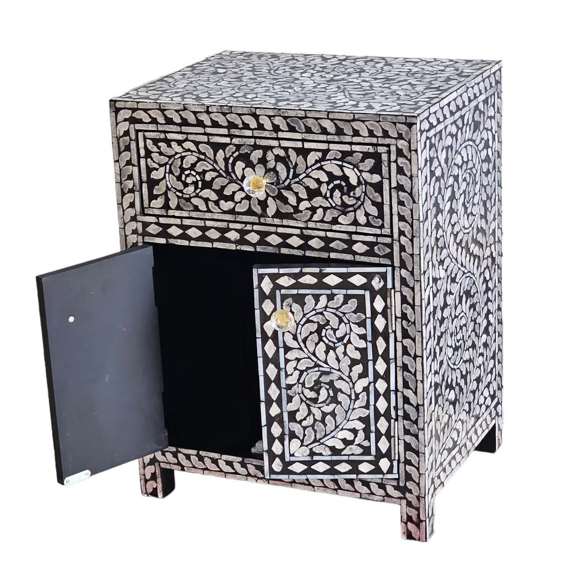 JORDAN SHELL INLAY CHEST Cabinets & Storage Philbee Interiors 