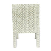 MOTHER OF PEARL NOIR BEDSIDE TABLE CREAM HUE SIDE TABLE Philbee Interiors 