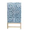 MOTHER OF PEARL ENCHANTING VINE CHEST OF DRAWERS BLUE HUE Cabinets & Storage Philbee Interiors 
