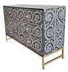 MOTHER OF PEARL ENCHANTING VINE CHEST OF DRAWERS Cabinets & Storage Philbee Interiors 