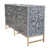 MOTHER OF PEARL GRANDIOSE SIDEBOARD Cabinets & Storage Philbee Interiors 