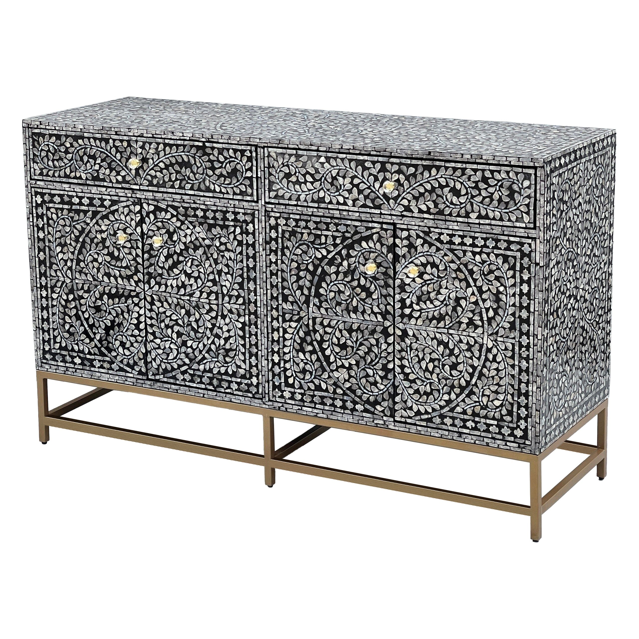 MOTHER OF PEARL GRANDIOSE SIDEBOARD Cabinets & Storage Philbee Interiors 