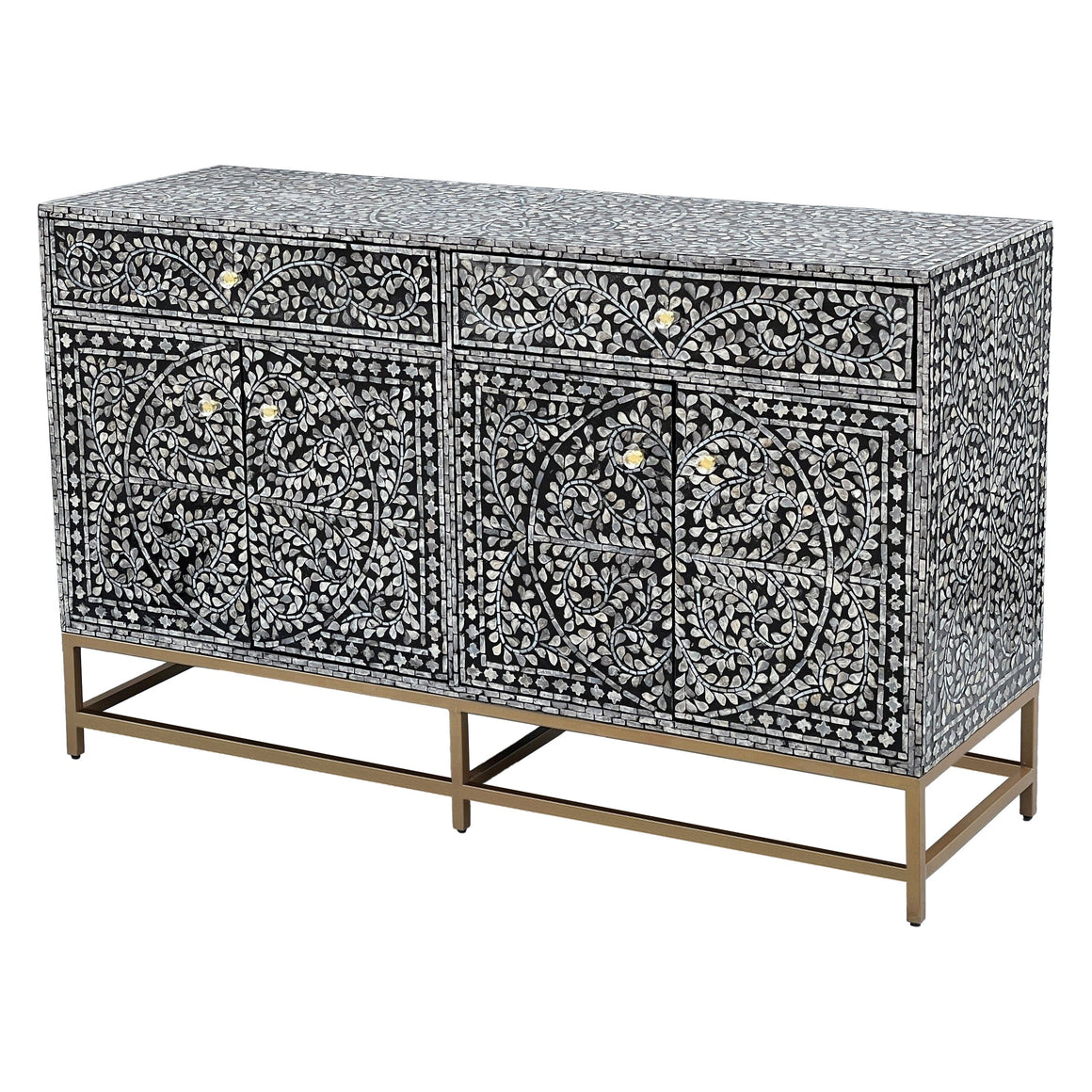 MOTHER OF PEARL GRANDIOSE SIDEBOARD Cabinets & Storage Philbee Interiors 