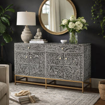 MOTHER OF PEARL GRANDIOSE SIDEBOARD Cabinets & Storage Philbee Interiors 