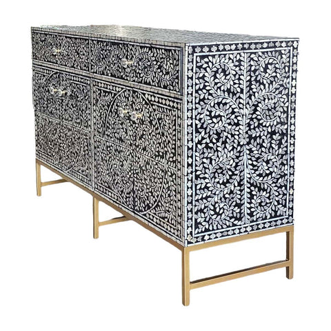 MOTHER OF PEARL GRANDIOSE SIDEBOARD Cabinets & Storage Philbee Interiors 