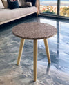 MOTHER OF PEARL COPPER GLOW SIDE TABLE Coffee table Philbee Interiors 