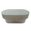 MOTHER OF PEARL SERENITY OVAL PEARL COFFEE TABLE Coffee Tables Philbee Interiors 