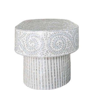 MOTHER OF PEARL SERENITY OVAL PEARL COFFEE TABLE Coffee Tables Philbee Interiors 