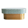 MOTHER OF PEARL COASTAL SERENITY OVAL COFFEE TABLE Coffee Tables Philbee Interiors 