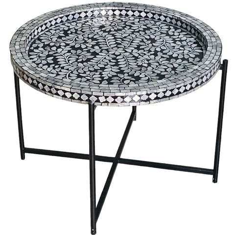 MOTHER OF PEARL NOIR OPULENCE COFFEE TABLE Coffee Tables Philbee Interiors 
