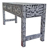MOTHER OF PEARL OPULENT 3 DRAWER CONSOLE TABLE Coffee Tables Philbee Interiors 