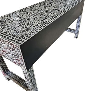 MOTHER OF PEARL OPULENT 3 DRAWER CONSOLE TABLE Coffee Tables Philbee Interiors 