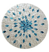 MOTHER OF PEARL AQUAMARINE DREAM STOOL/SIDE TABLE SIDE TABLE Philbee Interiors 