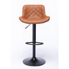 PALLO VELVET GAS LIF BAR STOOL Table & Bar Stools Philbee Interiors 