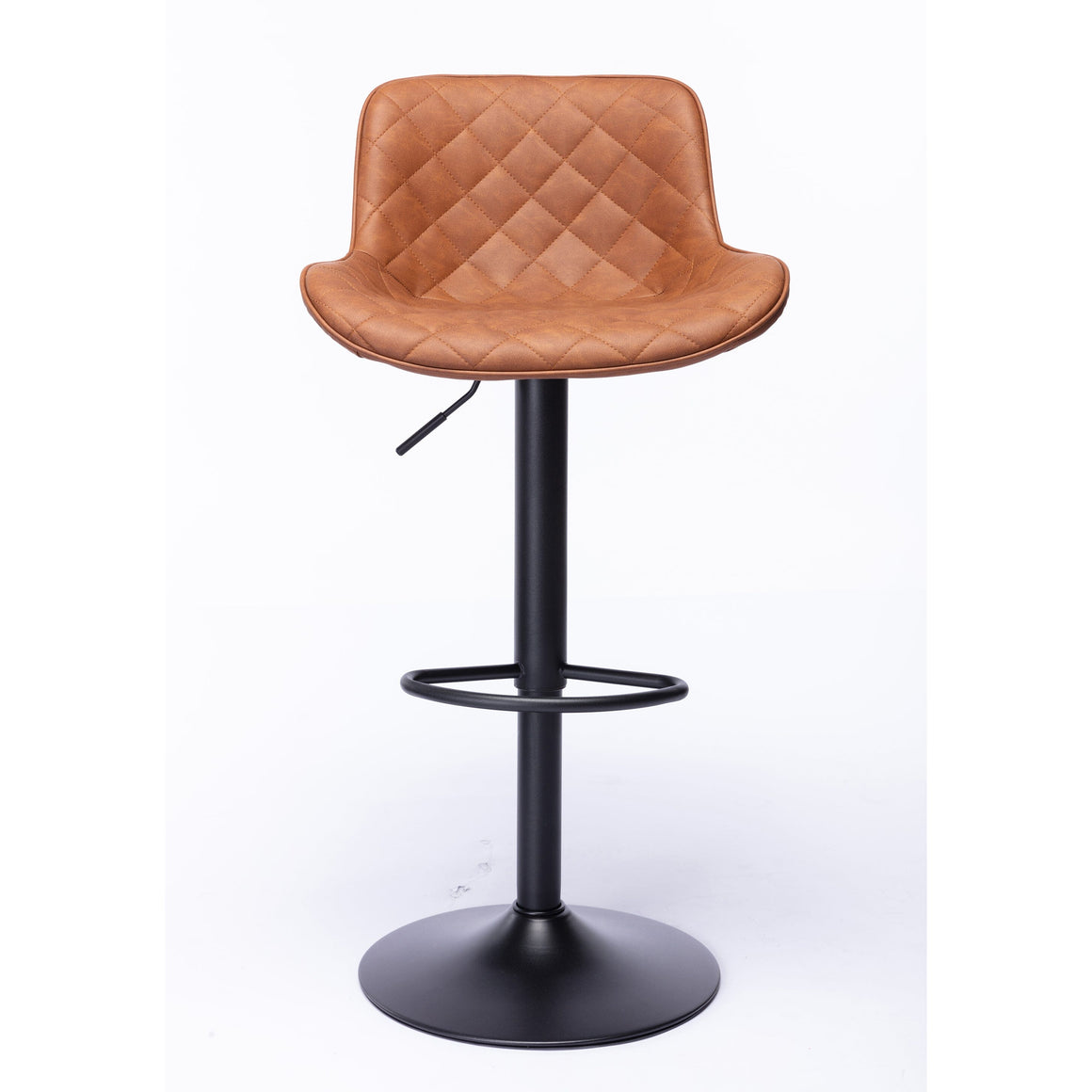 PALLO VELVET GAS LIF BAR STOOL Table & Bar Stools Philbee Interiors 
