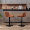 PALLO VELVET GAS LIF BAR STOOL Table & Bar Stools Philbee Interiors 