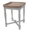 SHABBY SQUARE SIDE TABLE Philbee Interiors 